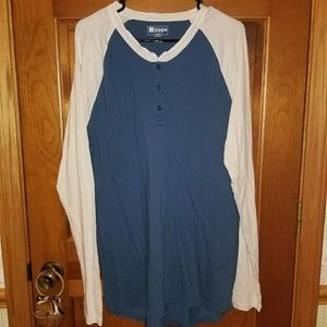 EUC LARGE LULAROE MEN'S MARK HENLEY